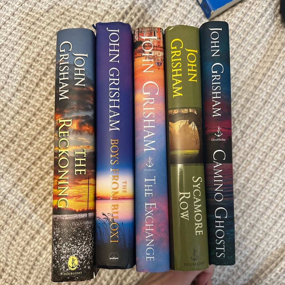 John Grisham Hardcover Book Set